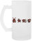 Freedom Beauty Truth Love Moulin Rouge Tasse De Chope De Bière En Verre Glass Beer Mug Cup