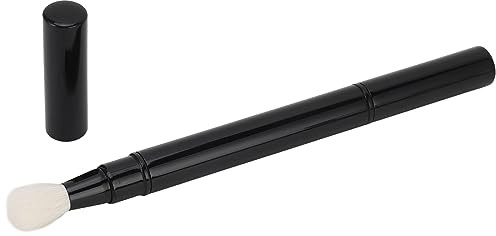 Pinceau de Maquillage pour les Yeux, Pinceau Double Fard à Paupières, Rétractable, Doux pour la Peau pour une Utilisation en Extérieur