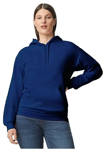 Gildan Softstyle® Midweight Sweat Adult Hoodie Navy L (GSF500)