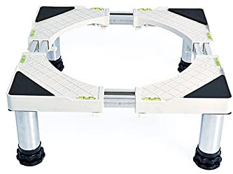 YHJZSM Base de Support pour Machine à Laver Robuste 4/8/12 Pieds Support réglable pour sèche-Linge Plateaux de Sol pour réfrigérateur Longueur/Largeur 48-69 cm pour cuisinières, réfrigéra
