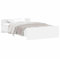 vidaXL Cadre de lit sans Matelas Blanc 120x200 cm