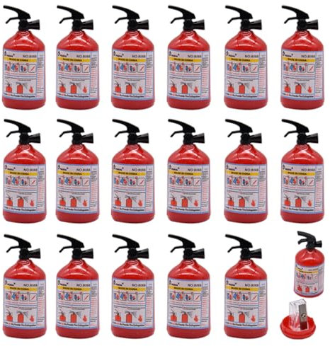 Ranvi Confezione da 12 temperamatite per bambini per matite colorate, manuale (estintore)