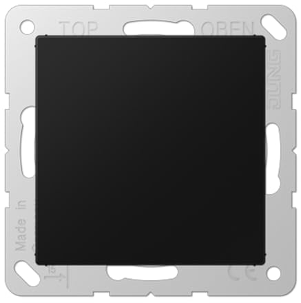 Jung A594-0SWM Blinddeckel schwarz matt