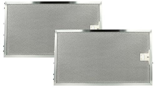 vhbw 2x Filter Metal Grease Filter Replacement for Miele 8270450 for Extractor Fan metal
