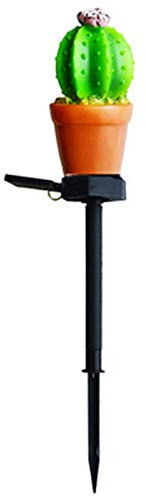 Niniang B Lampe Solaire LED pour Pelouse Forme de Cactus LumièRe de Pointe pour Lampe de Jardin de Jardin ExtéRieur