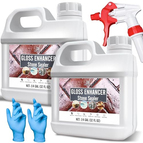 Sigillatura pietra impregnazione - 2L Sigillazione pietra repellente acqua e sporco Impregnazione pietra per pavimentazioni, pavimenti, calcestruzzo e pietra naturale