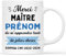𝗖𝗔𝗗𝗘𝗔𝗨 𝗣𝗟𝗨𝗦 Mug Personnalisé Prénom - Merci Maître - Cadeau Maitre, Cadeau Fin d'Année Scolaire, Cadeau Maitre d'École Fin d'Année, Mug Personnalisé Maitre, Mug Maître, Mug Instituteur