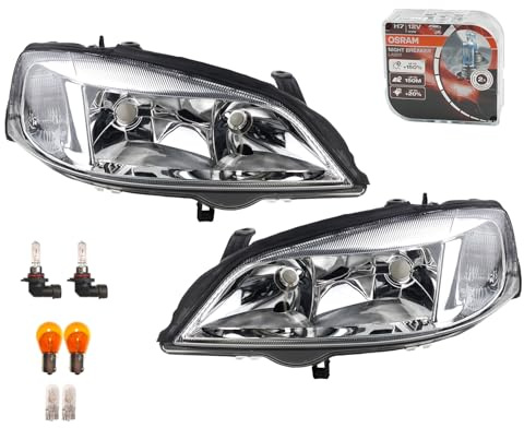 Johns, Scheinwerfer + Nightbreaker passend für Opel Astra G Set Li. Re. 98-04