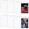 8PCS Magnetic Card Holder 35PT Magnetischer Kartenhalter, Sammelkarten Hüllen mit Magnet Hartplastik Klar, Card Saver Cases Sammelkarten HüLlen für Standard-Karten,Yugioh Karten, Sportkarten(klar)