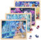 SAYHALO Puzzle Einhorn Prinzessin ab 3 4 5 6 Jahre, 4x60 Teilen Kinder Mädchen Holzpuzzle, Vorschule Lehrreiches Spielzeug, Geschenke für Kinder Mädchen Jungen