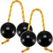 Zhenghebuy Shaker Instrument Africano,2 Paia Sfera Musicale Africana,Agitatori a Sfera Kashaka,Strumenti Musicali African Shakers,Aslatuas Rhythmic Ball