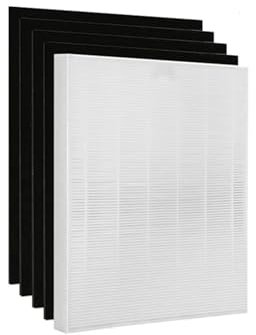 VHGHHVEJ Compatible For Winix，C545,P150,B151,9300, Replacement HEPA Filter，Air Purifier Air Filter Mesh Air Filtration Device