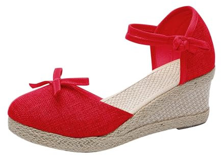 women flip flops Chunky Sandals for Women Open Toe Walking Slide Lightweight Arch Support Summer Comfortable Casual Flat/chunky Footwear Fashion Dressy Flat Sandals Indoor Outdoor Red 4.5