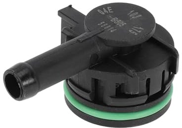 HEROFFIX Kurbelgehäuse-Entlüftungsschlauch Für VW Golf 15-21 1x | Rückschlagventil, Schwarz, Kunst., 04E103175/04E103175M/04E103175C/V10-7382, Für Audi A3, Q2, Q3, Für VW Caddy, Jetta, Tiguan