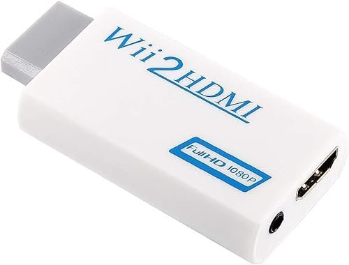 WII2HDMI Adaptador Convertidor HDMI para Nintendo Wii a HDMI (Wii2HDMI) 1080P 720P Conexion HDMI