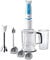 Braun Minipimer 5 MQ5060WHBL Twist Stabmixer, elektrisch, Weiß/Blau