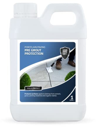 ECOPROTEC PORCELAIN PAVING PRE GROUT PROTECTION-Protects surfaces against staining from cement, grout, jointing compounds and organic matter (1 Litre)