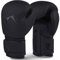 AQF Boxhandschuhe Für Boxen Und Box Training Box Handschuhe MMA, UFC Boxing Gloves Kickboxen Punching Sparring Boxsack Sandsack Muay Thai (Matt Schwarz, 14oz)