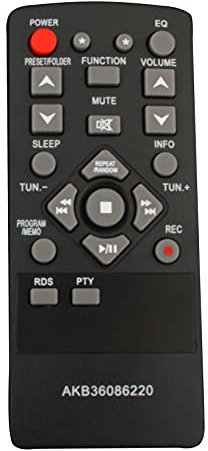 AULCMEET AKB36086220 - Mando a distancia de repuesto compatible con barra de sonido LG HI-FI