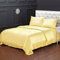 LILYSILK Seide Bettbezug 135x200cm Bettbezüge mit edlem Schlafkomfort in 100% Seide von 19 Momme，Lilyáureaungefärbt Naturgold