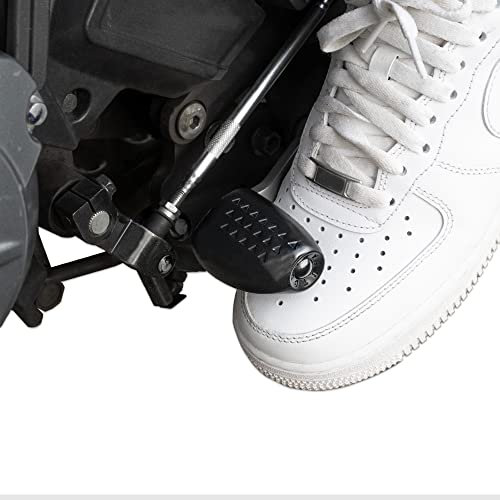 AUTODOMY Motorrad Schuhschutz Stiefel Schalthebel Schuhabdeckung Schuhschützer ist Rutschfest | Schaltschutz Motorrad für alle Motorradtypen | Motorrad Schalt Gummi 5,5x4 cm