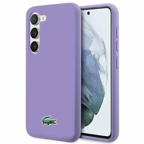 Lacoste LCHCS23SSLOU Hülle für S23 S911 lila hardcase Silicone