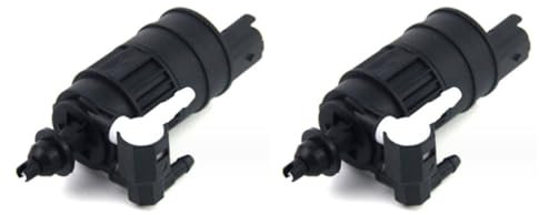 Viviance Bomba de líquido limpiaparabrisas 7700430702 compatible con Renault Megane Clio Laguna Kangoo Scenic Espace Twingo - 2 PIEZAS