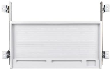 Sharplace under Desk Keyboard Drawer Tray Keyboard Organizer Keyboard Desk Extender for Home Office, White