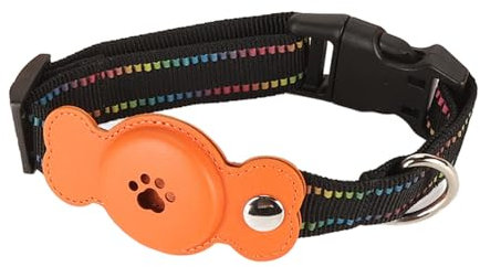 AONYAYBM Hundehalsband, Hundehalsbänder für Mittelgroße Hunde, Haustierhalsband, Vielseitig Einsetzbar, Verstellbar, Sicher, Verhindert Verlust, Bequemes Hundetrainingshalsband für Tägliche(M)