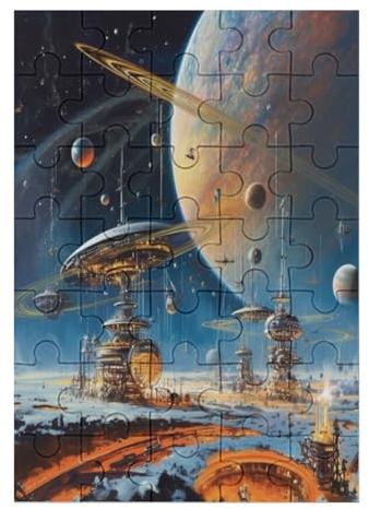 Space Glaxy - Sammelpuzzle - - Puzzle 35, Erwachsenenpuzzle Mit Verstecktem Bild, Medium, Hochauflösendes
