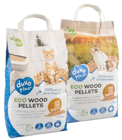 Duvo+ Revêtement de sol en granulés de bois ECO 6 mm 10 kg/20 L