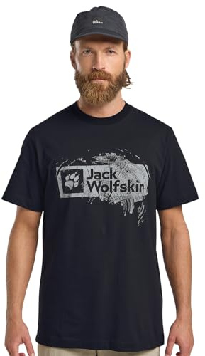 Jack Wolfskin Herren Brand T M T-Shirt