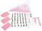Cake Decorating 61 PCS Decorating Piping Tips Brushes Pen Baking Cake Decorating Professional For Adults