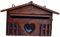 Briefkästen Postbox Villa Außenbriefkasten Holz Briefkasten Für Haus Express Dokument Empfangen Wand Montiert Briefkästen Briefkasten Postkasten