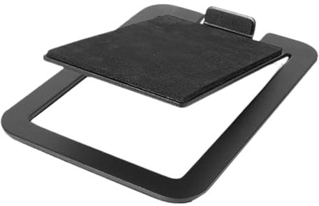 Vbnuyhim Soporte de altavoz de escritorio, soporte de escritorio para altavoz | Soporte de altavoz de biblioteca minimalista sólido - Soportes para altavoces de monitor, soportes de altavoz