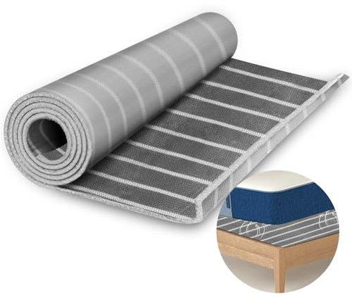 Bhyhok Matratzenunterlage, Matratzenschoner, Matratzenauflage unter der Matratze mit atmungsaktivem Netzgewebe, zuschneidbar, Belüftung, Luftstrom für Wohnmobil, Bett, Boot, 300 x 99,8