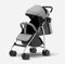 OHMG 2in1 Kinderwagen mit Gummireifen,22 kg,Wanne mit Memory-Knöpfen,Sitz mit Liegefunktion Wendbar Höhenverstellbar,Teleskopgriff,Klein Zusammenklappbar Kinderwagen,5-Punkt-Gurt