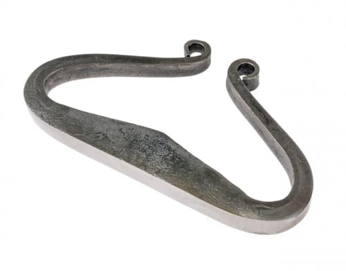 Feuerstahl Frühmittelalter Feuerschläger Funkenschläger Funkeneisen, handgeschmiedet Mittelalter/Feuerschläger Lager Feuerstelle Outdoor - Survival