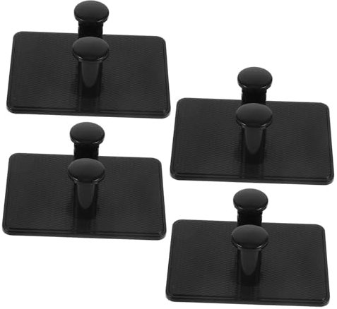 TOVINANNA 4 Stück Rasierer Aufbewahrungsständer Aus Kunststoff Wandmontierter Rasiererhalter Für Bad Und Dusche Stabiler Rasiererständer Elegantem Design Platzsparend Und Praktisch