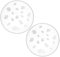 Luxshiny 2pcs Plastic Popcorn Bowl Lid Replacement Food-grade Microwave Safe Accessory for Popcorn Makers Fit for Snack Buckets and Bowls Stylish and Practical Design