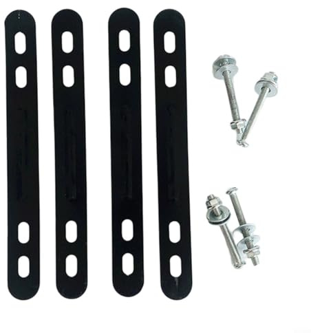 GLFLOW Mounting Brackets Basket Adapter Steel Rear Rack Mount Holder Support Bracket For Electric Bicycle Scooter Folding Bikes Black Silver(silver)