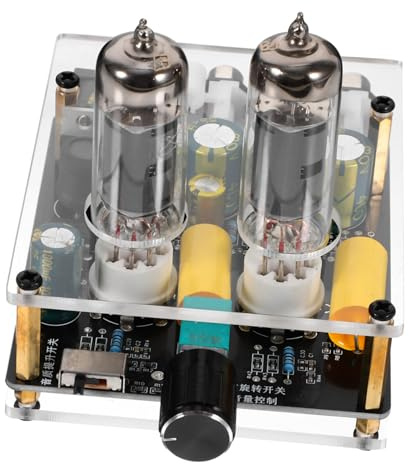 UKCOCO Preamplificatore Valvolare per Giradischi e Fonografo Amplificatore Phono Valvolare Kit Pre-amp Hifi DIY per Home Theater e Facile da Installare