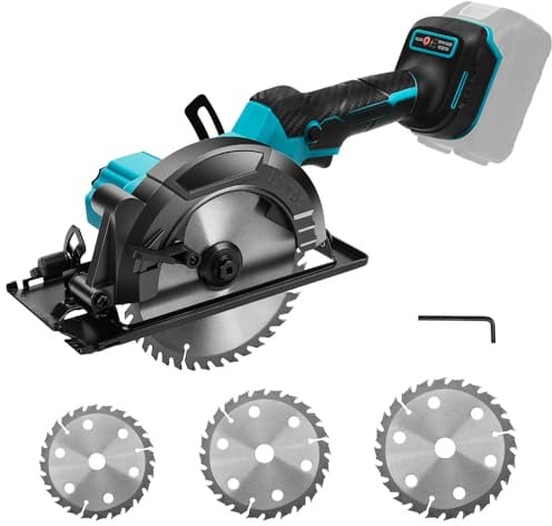 6“ Akku Handkreissäge für Makita 18V Akku, Sägeblatt Ø 150 mm, (ohne Akku)