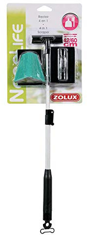 Zolux Raspador telescópico 4 en 1 para Acuario