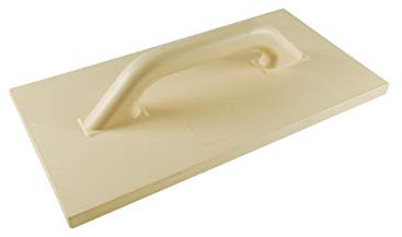 Handelskönig Kunststoff-Reibebrett 480 x 240 mm PVC Reibebrett Reiber Fummelbrett Kunststoff Aufzieher zum Glätten diverser Putze