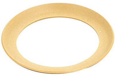 sourcing map Air Compressor Compression Piston Ring Replacement Part 65mm OD 49mm ID 1mm Thickness, Yellow
