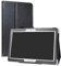 LiuShan Archos 101 Oxygen Coque, Slim PU Cuir Etui et Pliable Stand Folio Housse Coque Couverture pour 10.1 Archos 101 Oxygen 4G Android Tablet,Noir