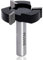 CNC Spoilboard Surfacing Router Bits, 1/2 inch Shank 2 inch Cutting Diameter, Slab Flattening Router Bit Planing Bit Wood Milling Cutter Planer Woodworking Tool by NITOMAK (Carbide)