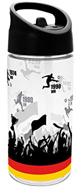 infinite by GEDA LABELS (INFKH) Unisex Jugend Trinkflasche Fußball EM 450ml, bunt, 450 ml