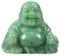 Artistone Buddha-Statue, 5,1 cm, Rosenquarz, Heilkristall, handgeschnitzt, Edelstein, Kristall, Religion, sitzende Buddha-Figur, Statue mit Geschenk-Box (grüner Aventurin)